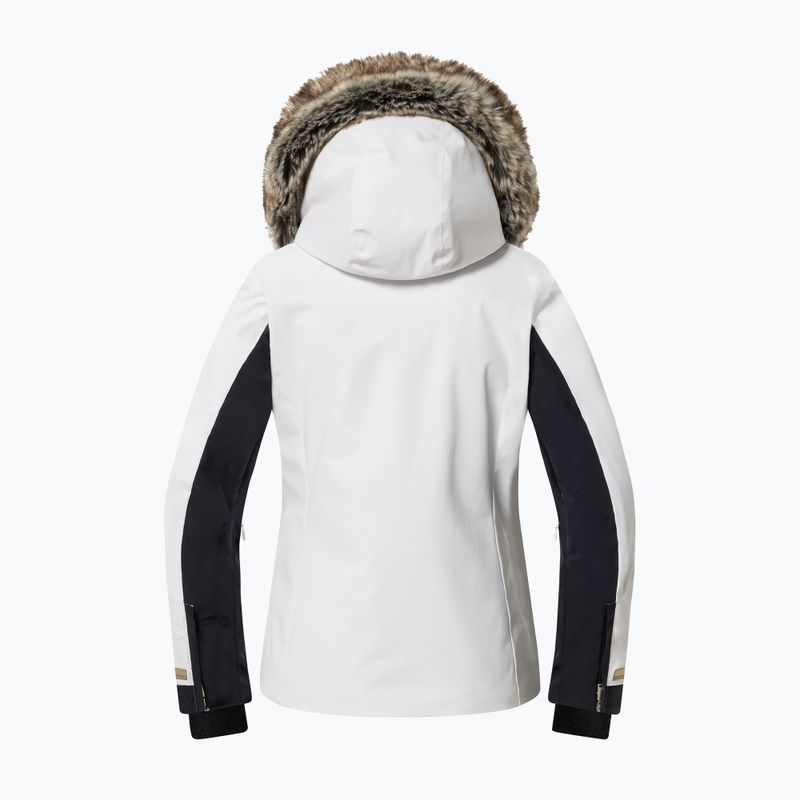 Дамско скиорско яке Descente Shirring super white 4