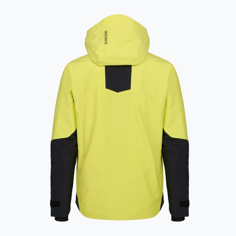 Мъжко скиорско яке Descente Shoulder Padd black/green 2