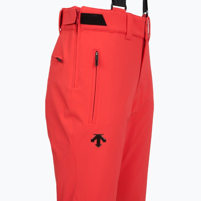 Мъжки скиорски панталони Descente Swiss electric red 3
