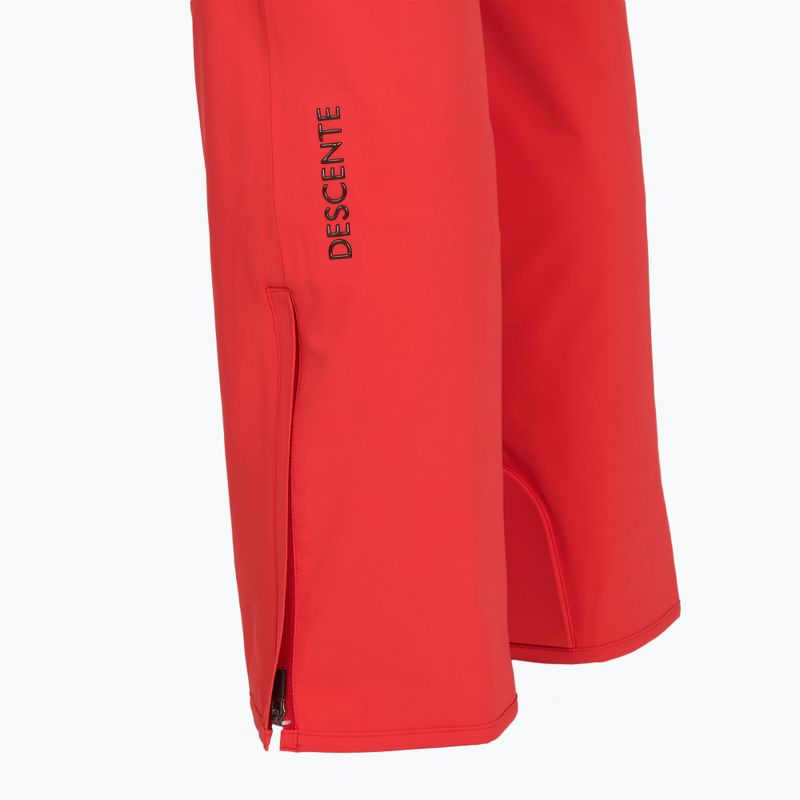 Мъжки скиорски панталони Descente Swiss electric red 4