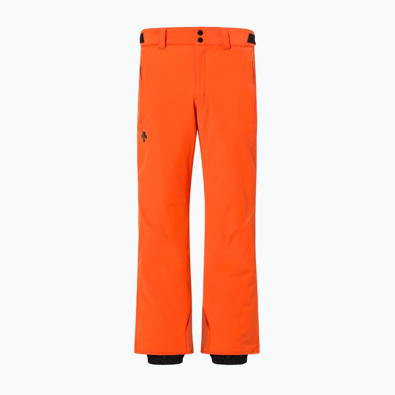 Мъжки скиорски панталони Descente Smooth mandarin orange