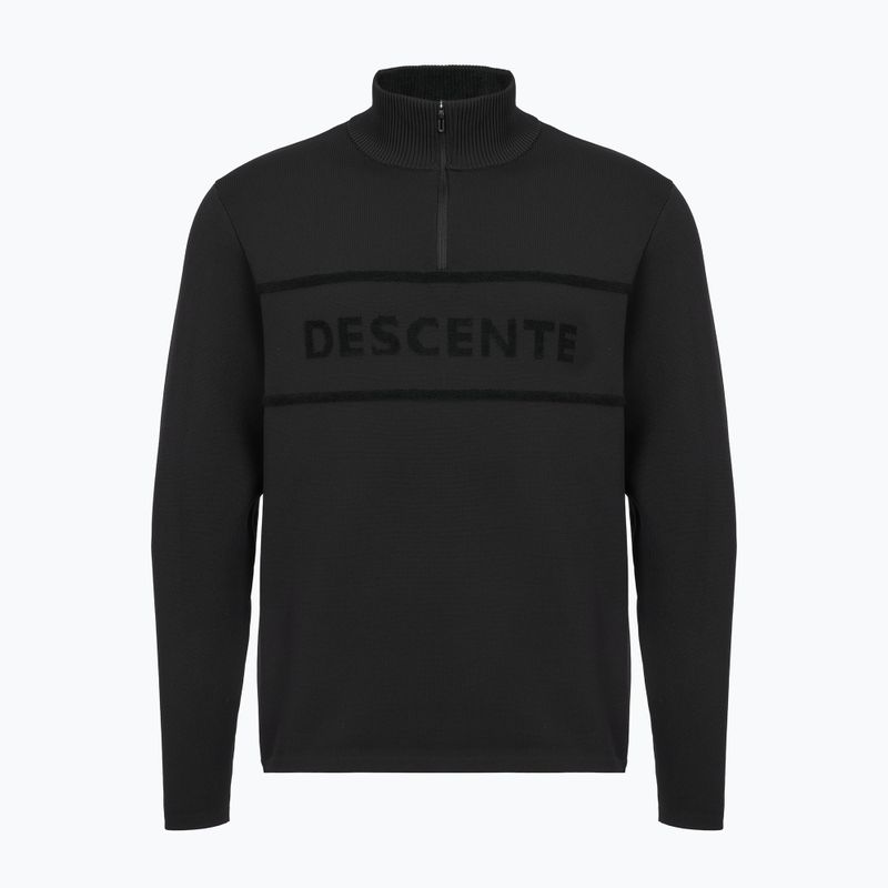 Пуловер Descente Half Zip Logo black