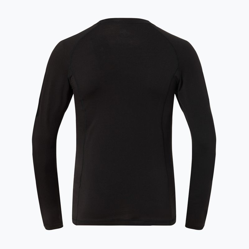 Мъжка термоактивна блуза с дълъг ръкав Descente Base Layer black 2