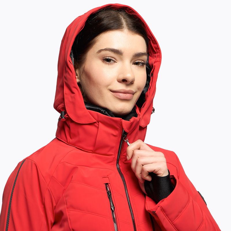 Дамско ски яке Descente Brianne electric red/electric red 5