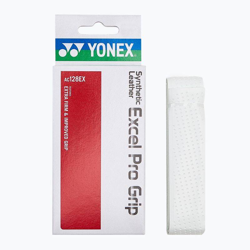 Овъргрп за бадминтон ракети YONEX AC 128 бял