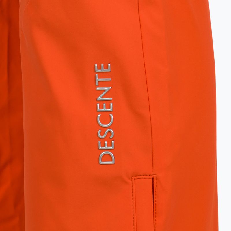 Мъжки ски панталони Descente Swiss mandarin orange 7