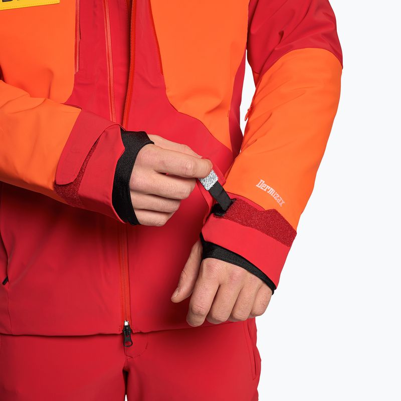Мъжко ски яке Descente Swiss mandarin orange 4