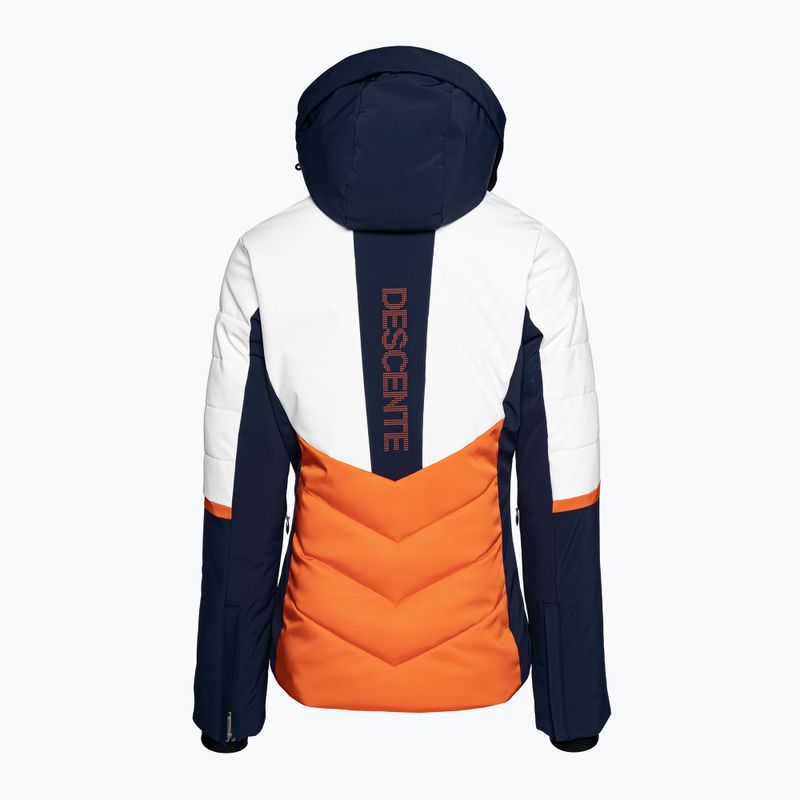 Дамско ски яке Descente Iris mandarin orange 7