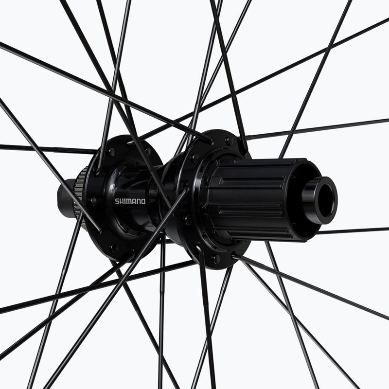 Задно колело за велосипед Shimano WH-RX180 TL-R12-700C CL black 3