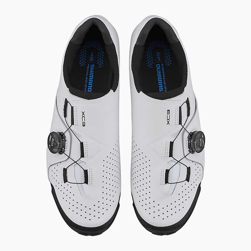Мъжки обувки за MTB колоездене Shimano SH-XC300 white 2