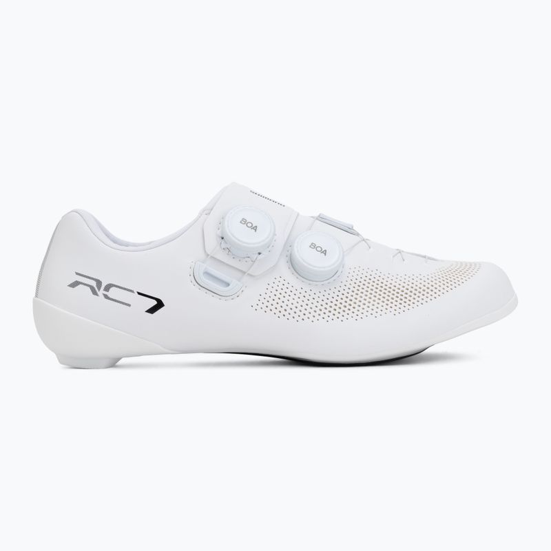 Мъжки обувки за шосейно колоездене Shimano SH-RC703 white 2