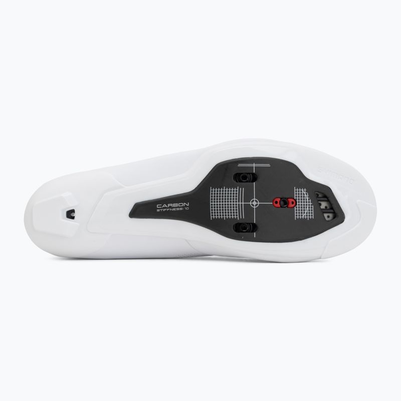 Мъжки обувки за шосейно колоездене Shimano SH-RC703 white 4