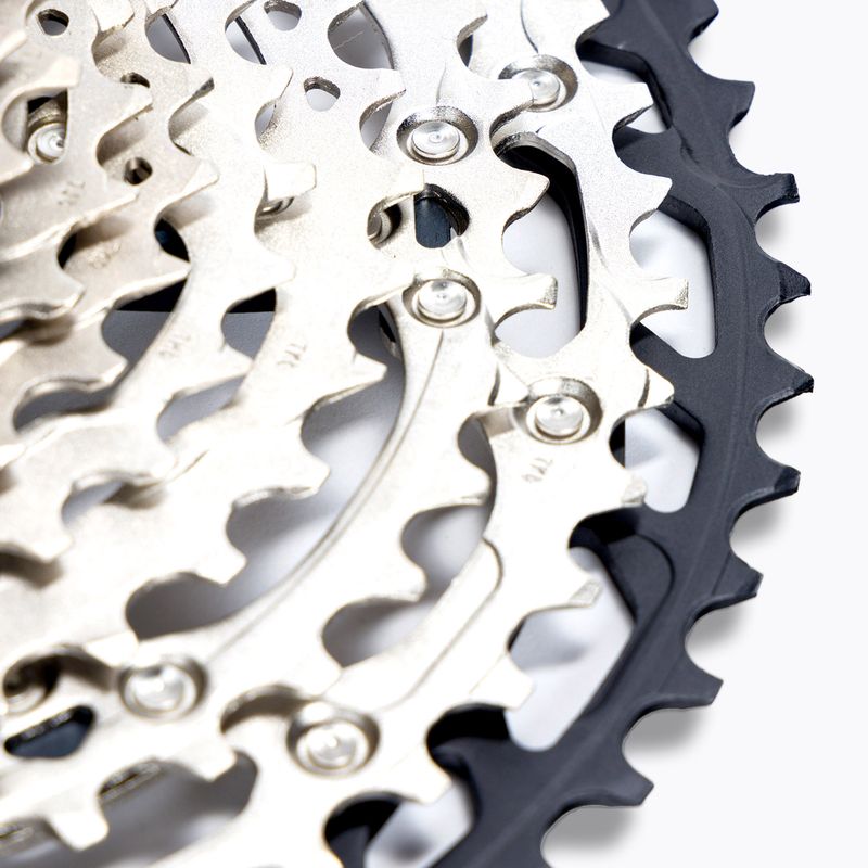 Shimano CS-M7100 12-редова 10-51 сребърна велосипедна касета ICMS7100051 3