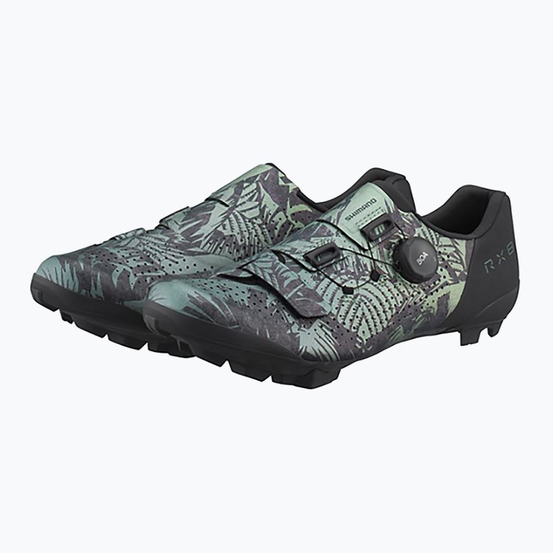 Мъжки гравел обувки Shimano SH-RX801 tropical leaves 2