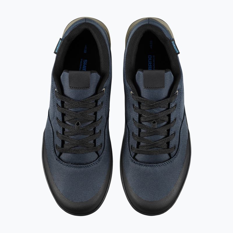 Мъжки обувки за колоездение с платформа Shimano SH-GF400 dark blue 11