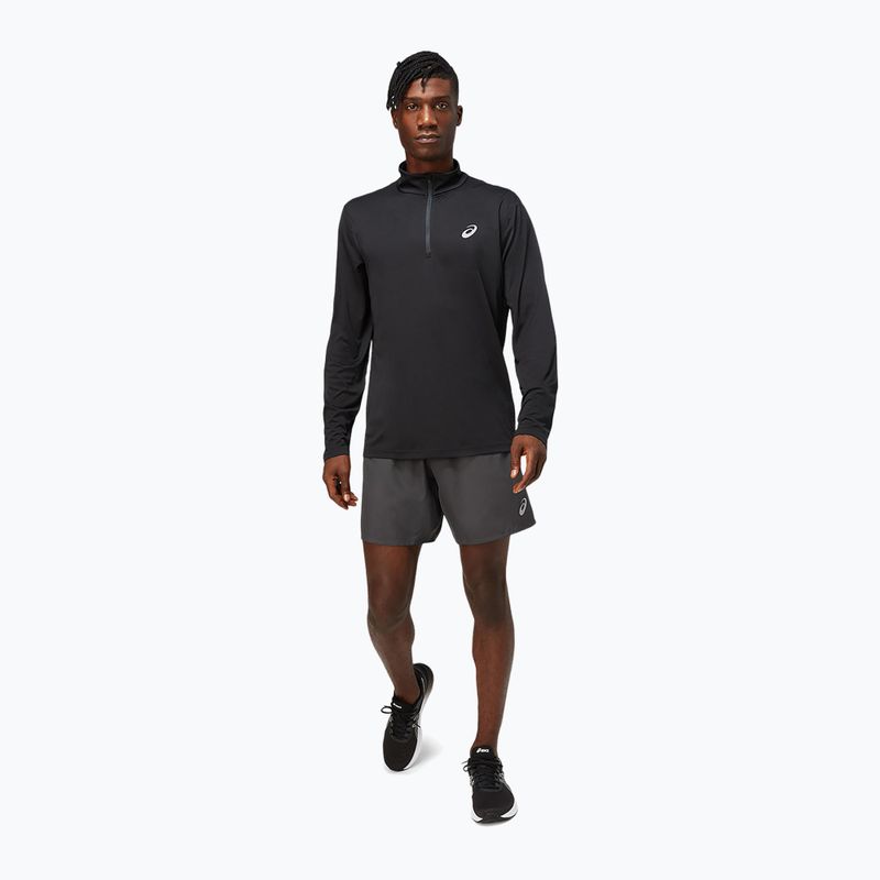 Мъжки ASICS Core 1/2 Zip performance black running longsleeve 6