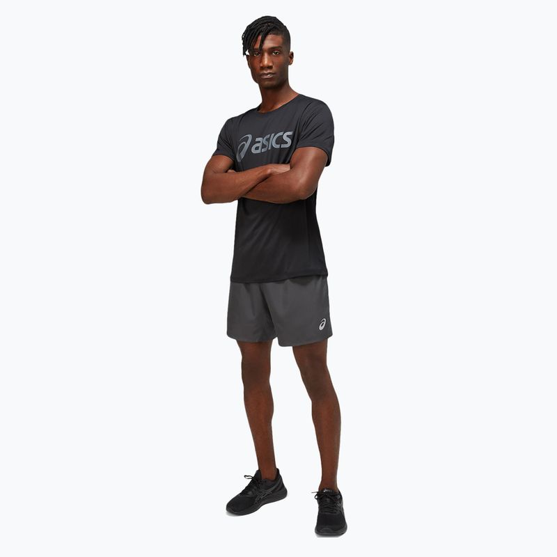 Мъжка тениска за бягане ASICS Core Top performance black/carrier grey 2