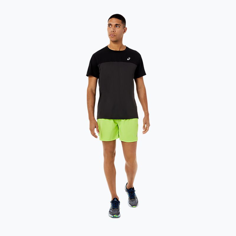 Мъжка тениска за бягане ASICS Race Top performance black/graphite grey 3