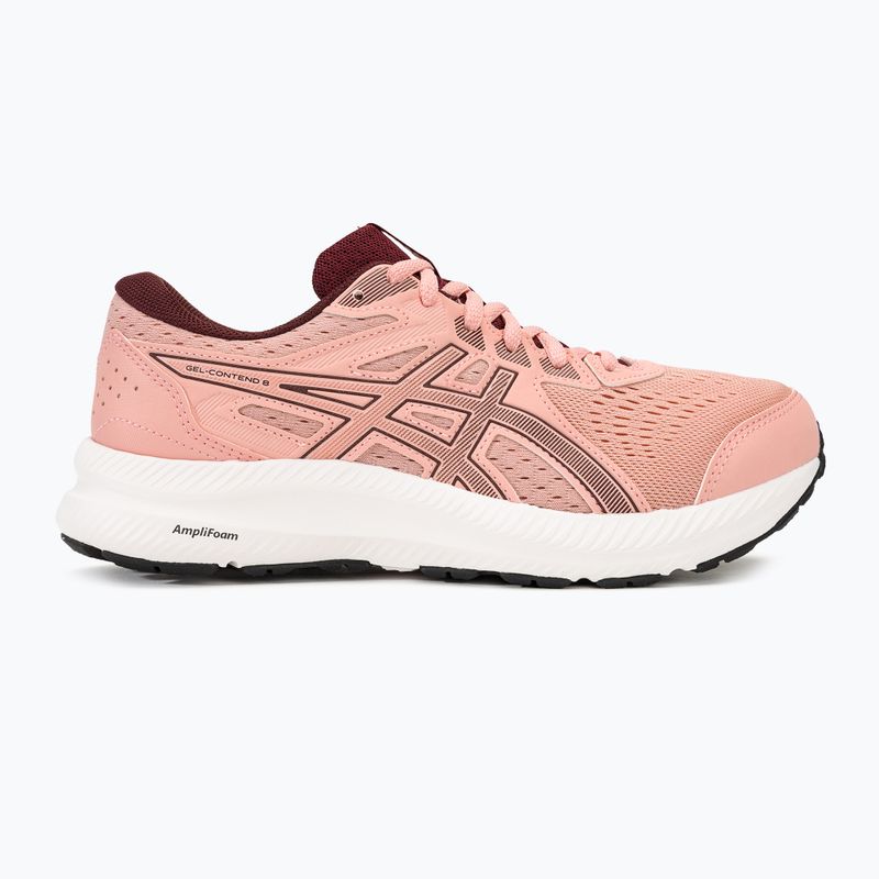 Дамски обувки за бягане ASICS Gel-Contend 8 frosted rose/deep mars 2