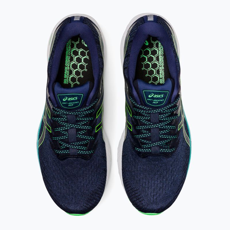 Мъжки обувки за бягане ASICS Gt-2000 10 deep ocean/new leaf 13