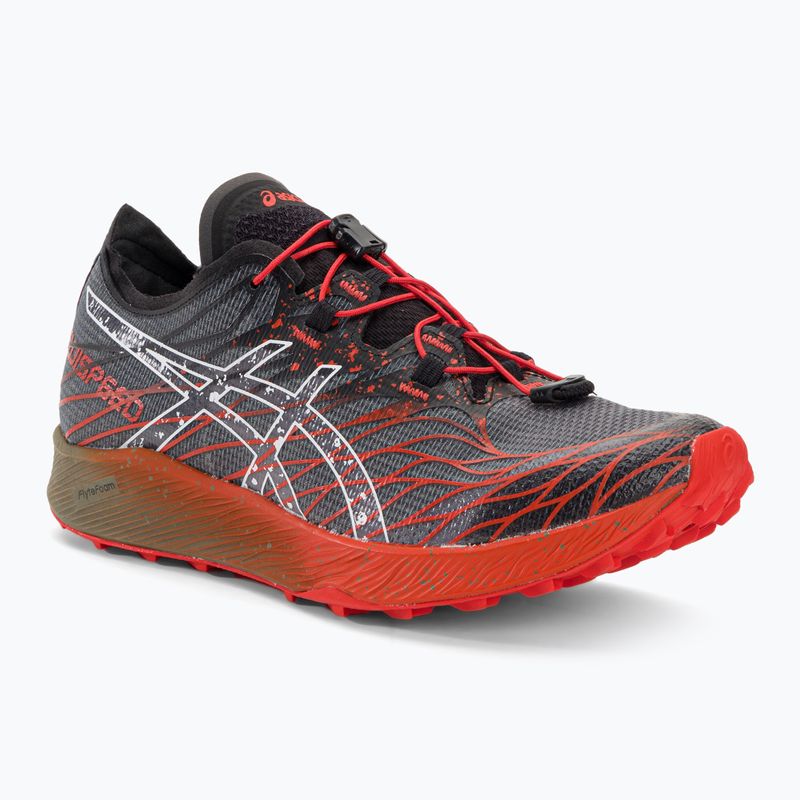 ASICS мъжки обувки за бягане Fujispeed black/cherry tomato