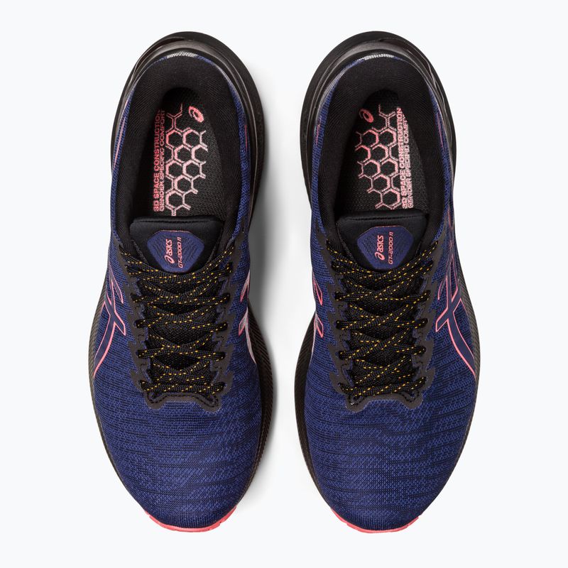 Дамски обувки за бягане ASICS GT-2000 GTX black/indigo blue 13