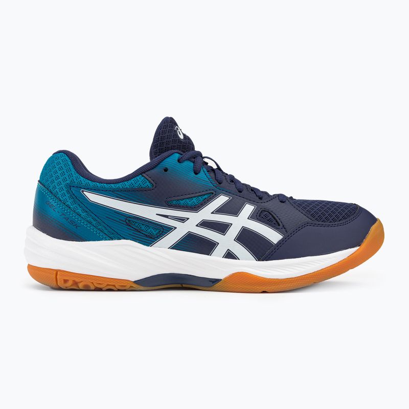 Мъжки волейболни обувки ASICS Gel-Task 3 синьо и тъмно 1071A077-401 2