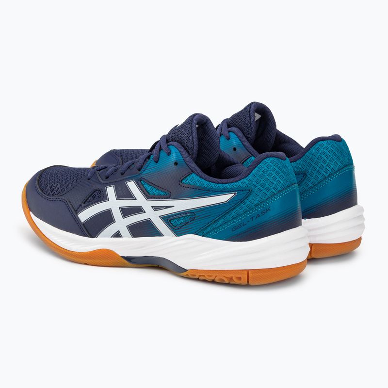 Мъжки волейболни обувки ASICS Gel-Task 3 синьо и тъмно 1071A077-401 3