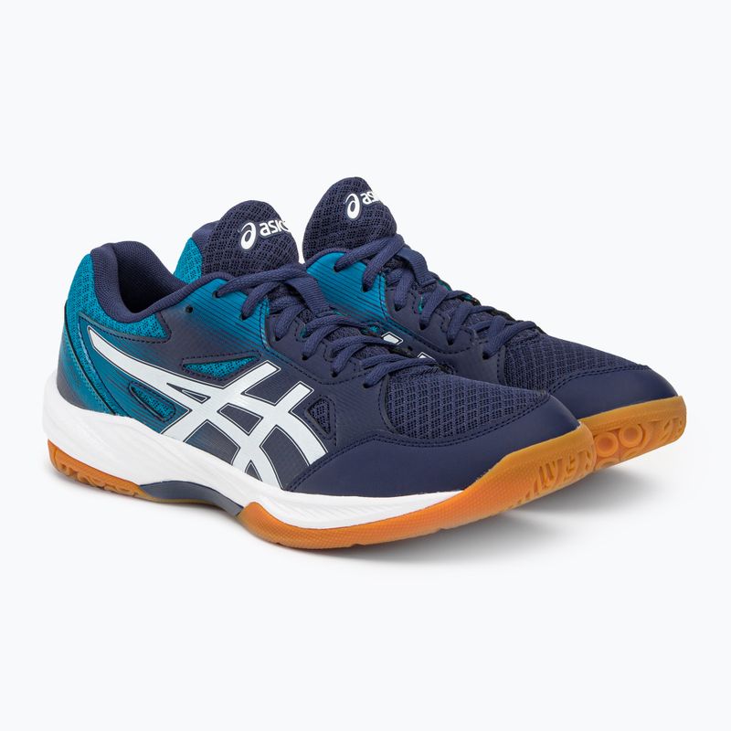 Мъжки волейболни обувки ASICS Gel-Task 3 синьо и тъмно 1071A077-401 4