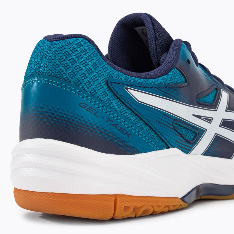 Мъжки волейболни обувки ASICS Gel-Task 3 синьо и тъмно 1071A077-401 9