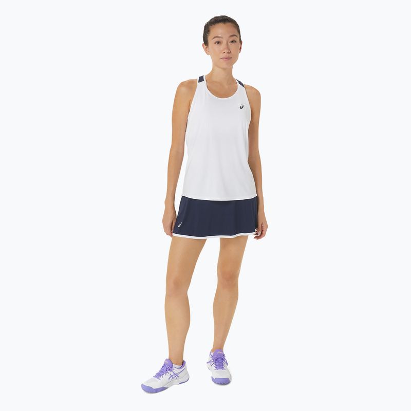 Дамски потник за тенис ASICS Court Tank brilliant white/midnight 2