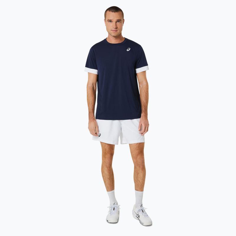 Мъжка тениска ASICS Court SS Top midnight/brilliant white 2