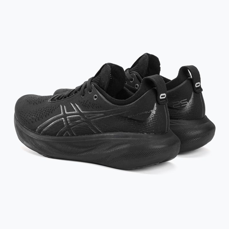 ASICS Gel-Nimbus 25 мъжки обувки за бягане черно/черно 3