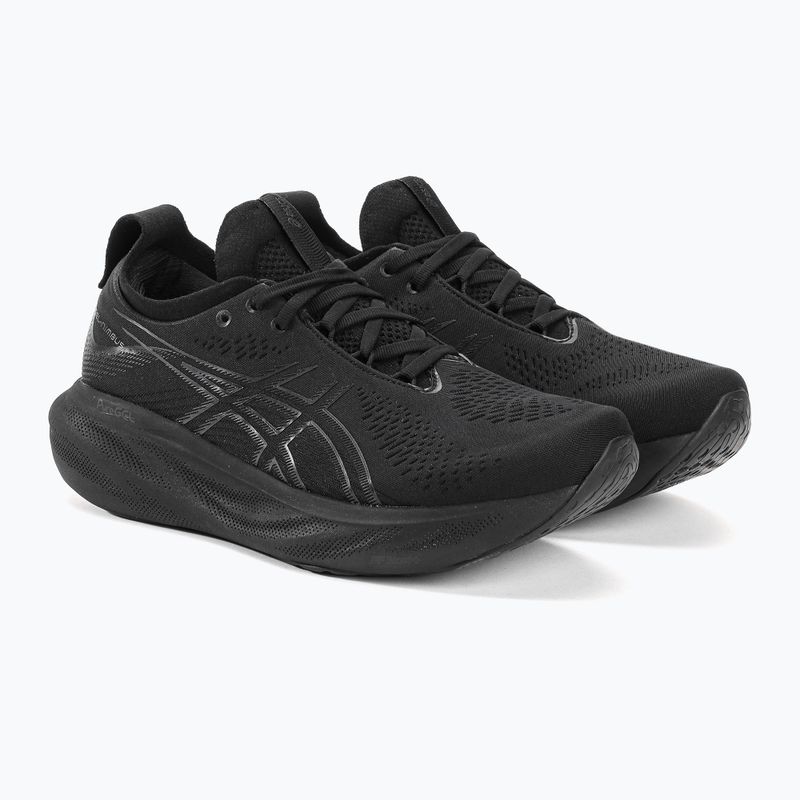 ASICS Gel-Nimbus 25 мъжки обувки за бягане черно/черно 4
