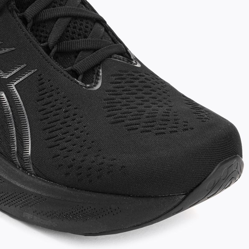 ASICS Gel-Nimbus 25 мъжки обувки за бягане черно/черно 7