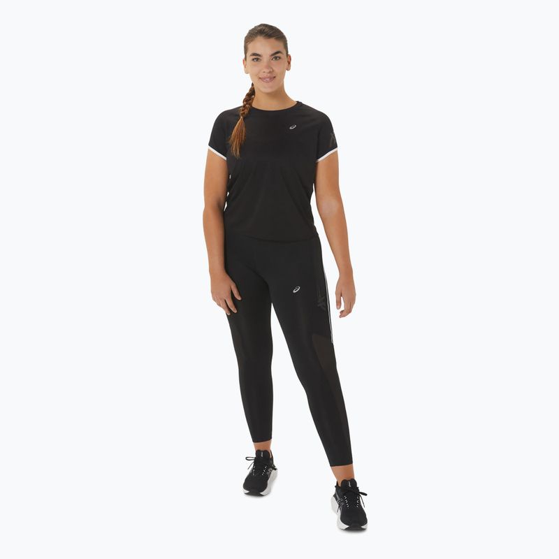 Дамска тениска за бягане ASICS Icon top preformance black 2