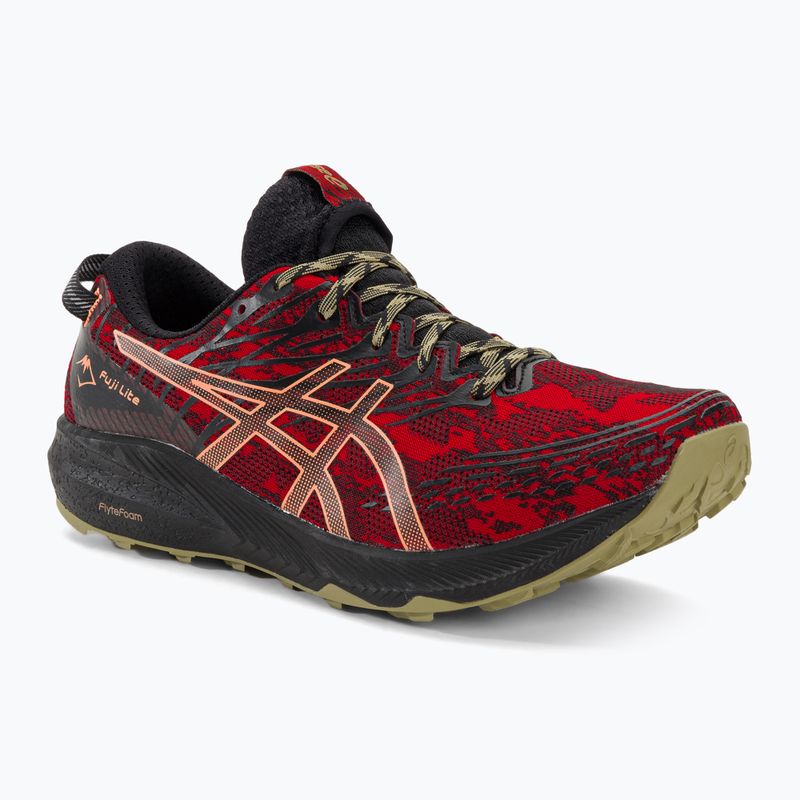 ASICS Fuji Lite 3 електрически червени/черни мъжки обувки за бягане