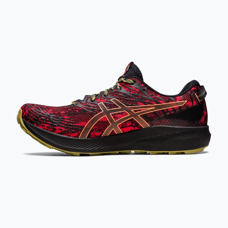 ASICS Fuji Lite 3 електрически червени/черни мъжки обувки за бягане 8