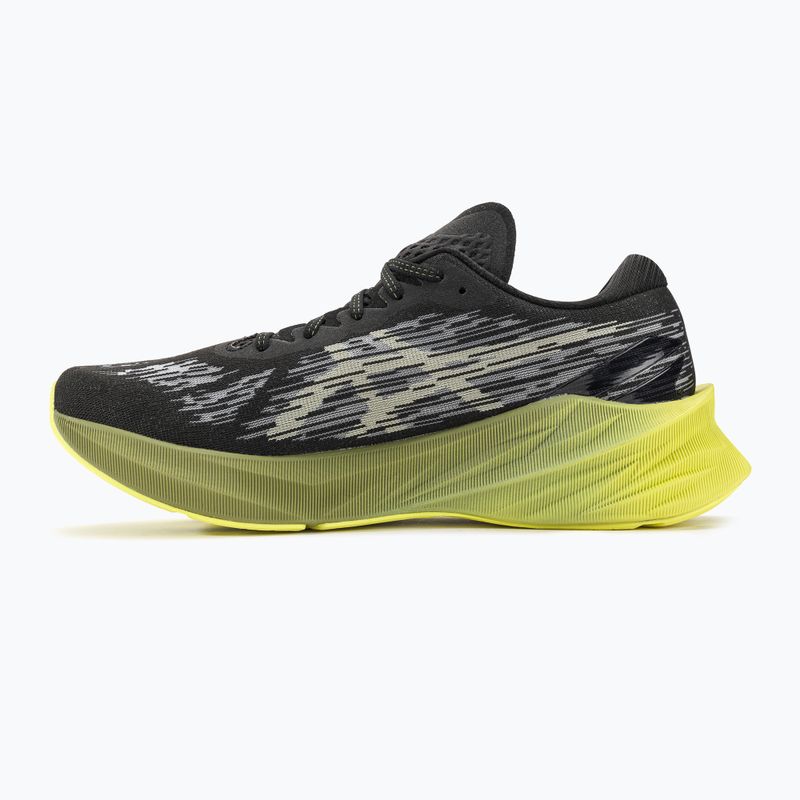 ASICS Novablast 3 black/dried leaf green мъжки обувки за бягане 10