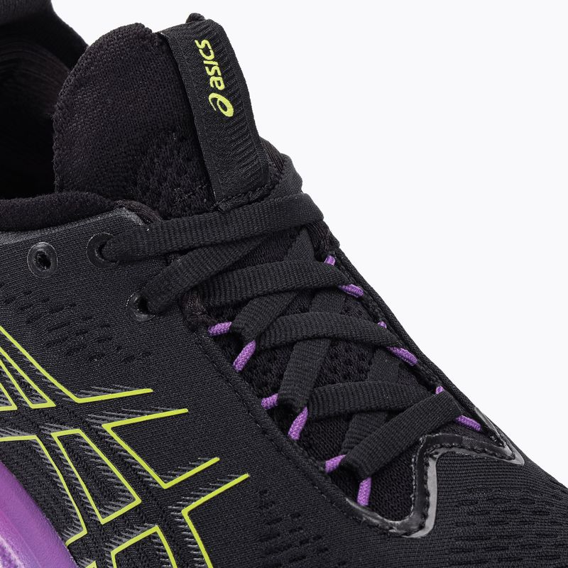 ASICS Gel-Nimbus 25 дамски обувки за бягане черно/жълто 8