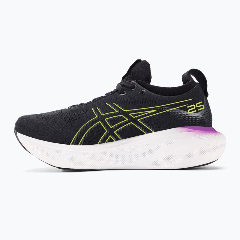 ASICS Gel-Nimbus 25 дамски обувки за бягане черно/жълто 10