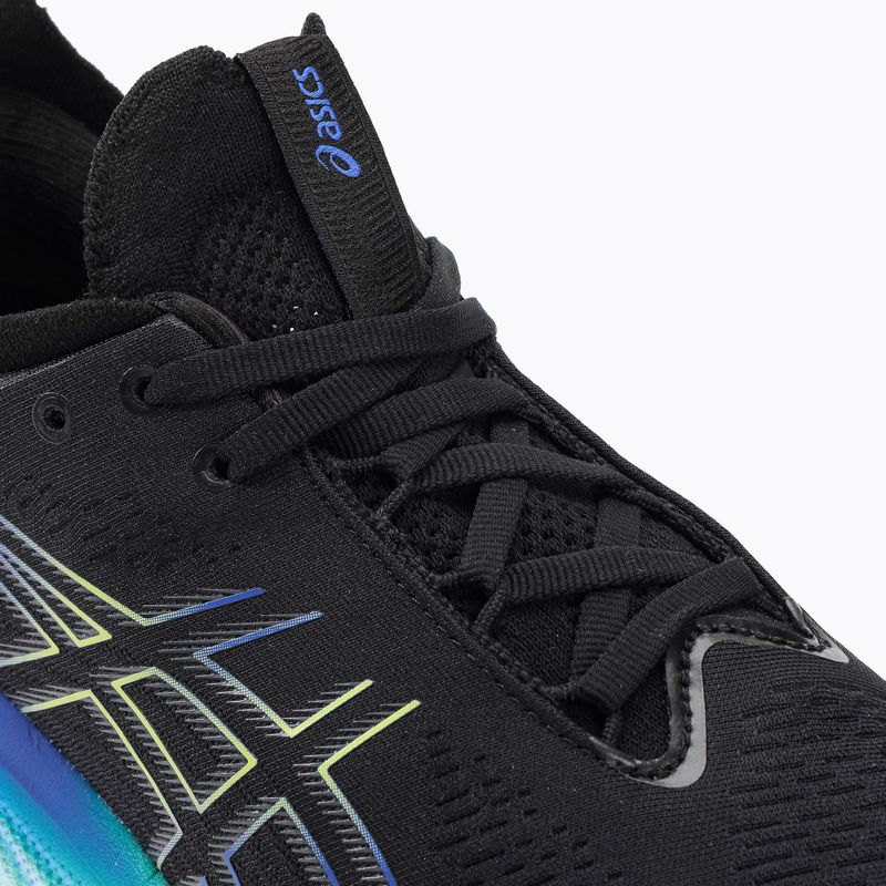 ASICS Gel-Nimbus 25 мъжки обувки за бягане черно/жълто 8