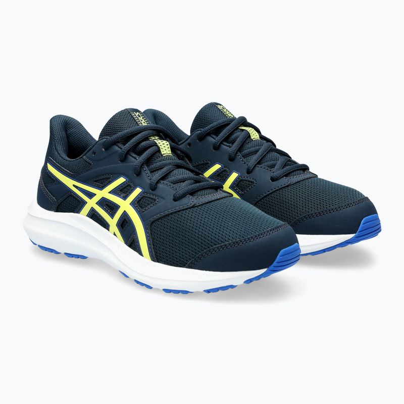 Детски обувки за бягане ASICS Jolt 4 GS french blue/glow yellow 8