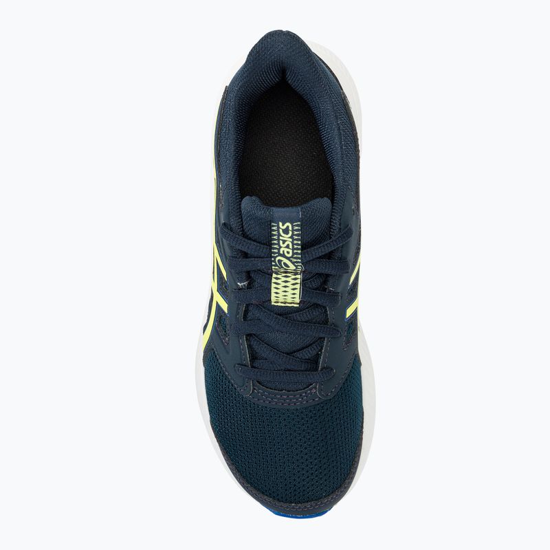 Детски обувки за бягане ASICS Jolt 4 GS french blue/glow yellow 5