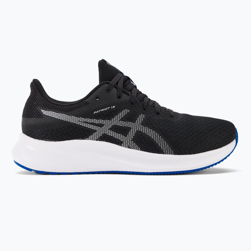 ASICS Patriot 13 мъжки обувки за бягане черно/чисто сребро 2