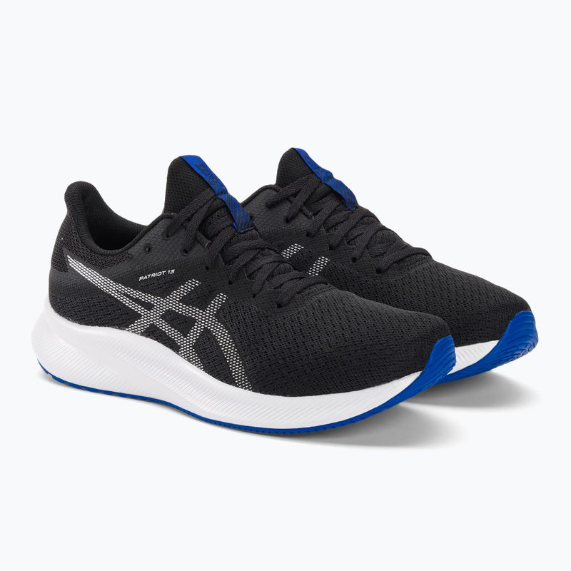 ASICS Patriot 13 мъжки обувки за бягане черно/чисто сребро 5