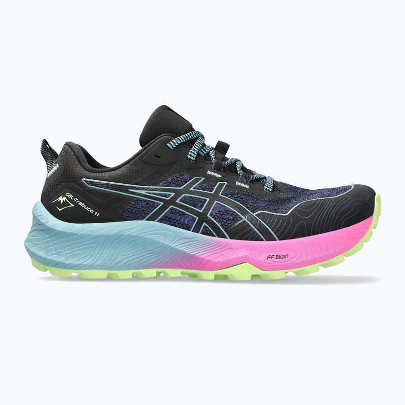 ASICS Gel-Trabuco 11 дамски обувки за бягане черно/сиво синьо 11