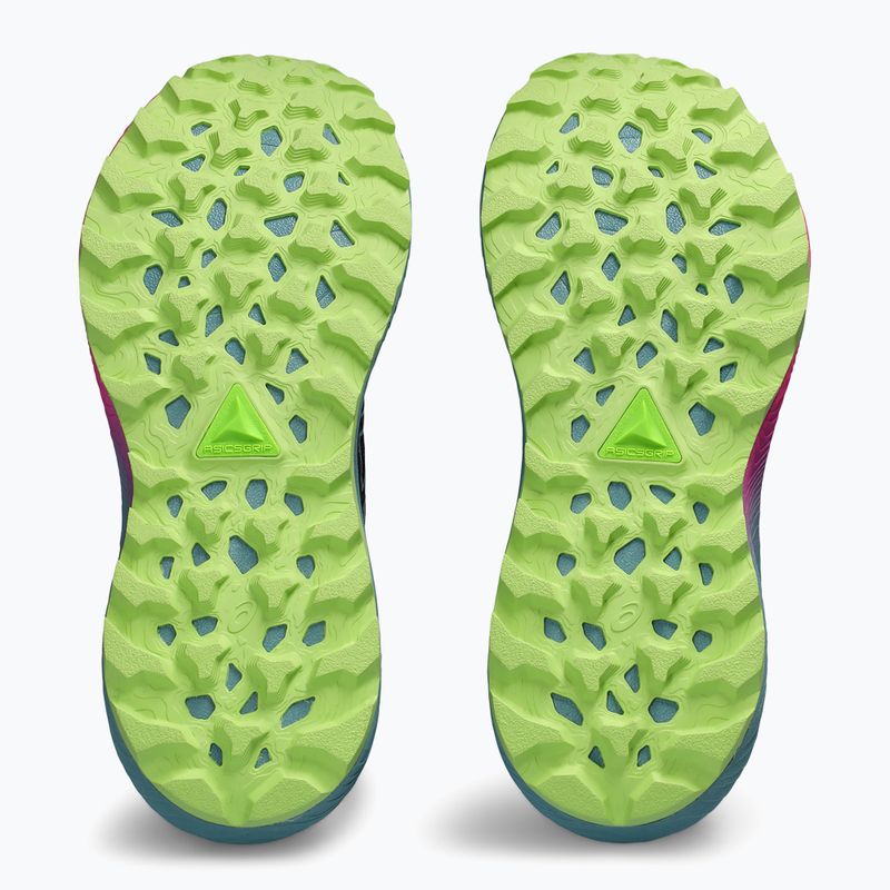 ASICS Gel-Trabuco 11 дамски обувки за бягане черно/сиво синьо 14