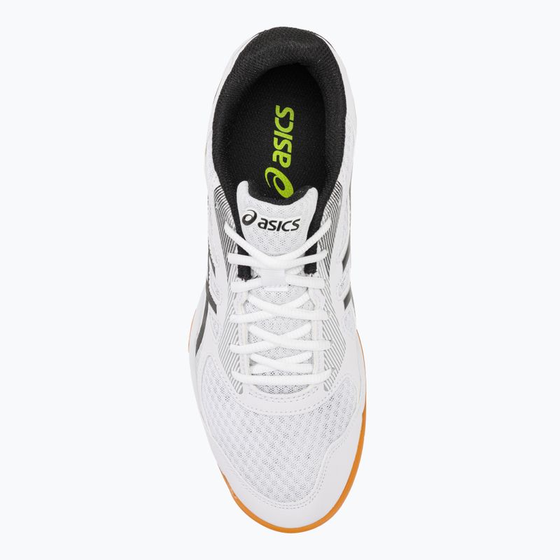 Мъжки обувки за скуош ASICS Upcourt 5 white / safety yellow 7