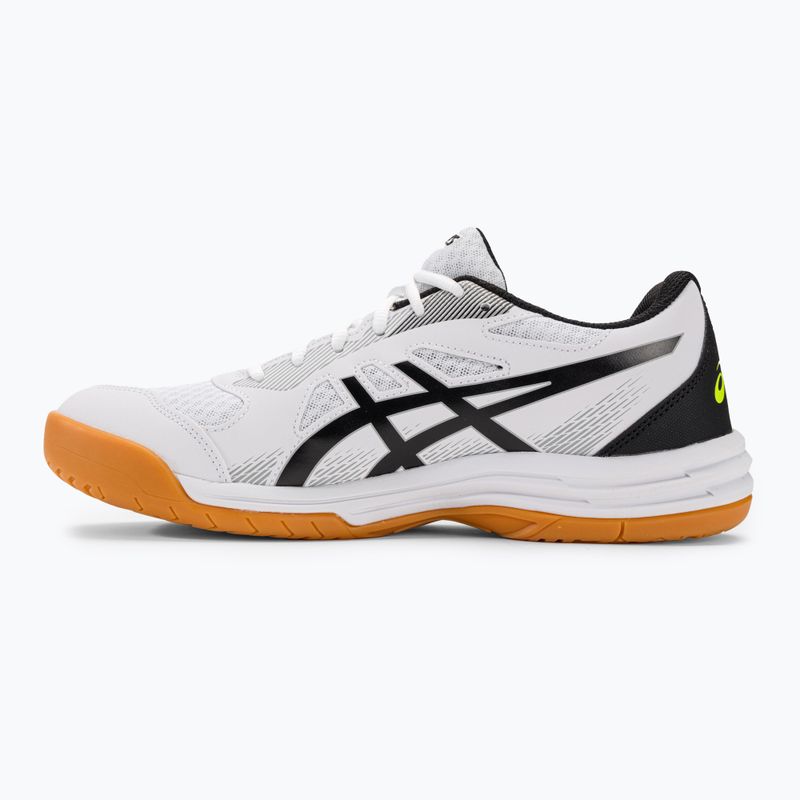 Мъжки обувки за скуош ASICS Upcourt 5 white / safety yellow 3